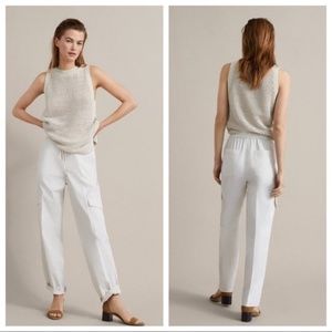 Massimo Dutti COTTON CARGO JOGGING TROUSERS Size 2
